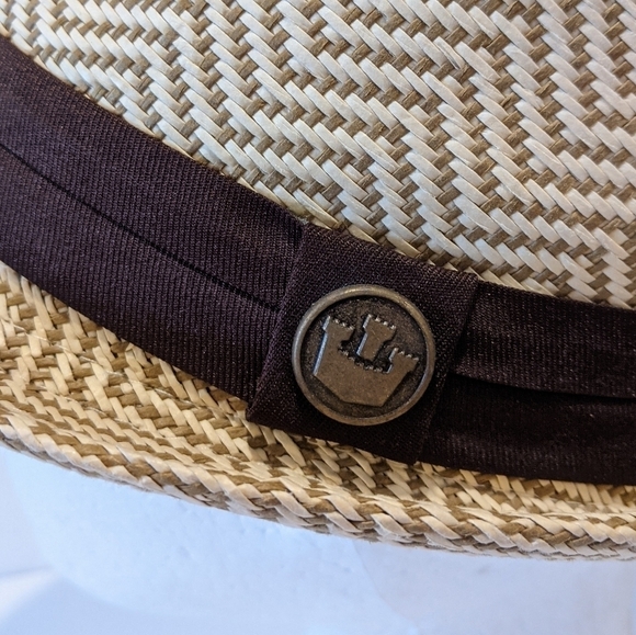 GOORIN Bros men’s 100% paper cream fedora hat - Picture 3 of 8